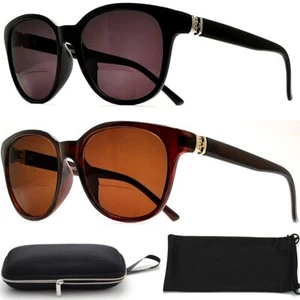 2 Paris Women Sunglasses 2.0 Reading Glasses Fashion Sun Reader Designer Cateye - Picture 1 of 8