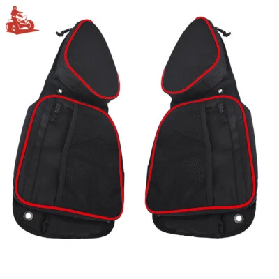 Bolsa de almacenamiento para puerta lateral Polaris RZR XP 4 1000 2014-2019 con rodillera Foto 1 de 4