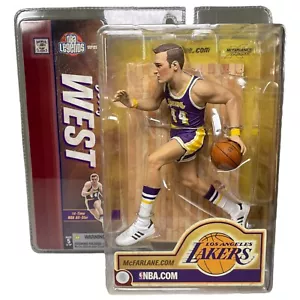 McFarlane NBA Legends Series 2 Jerry West Los Angeles Lakers Actionfigur HOF - Bild 1 von 11