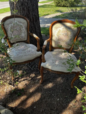 Two Armchairs by CHATEAU D'AX spa; Made in Milan, Italy Cover