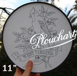 WEST VIRGINIA Staatsvogel/Blume Malposter - Bild 1 von 2