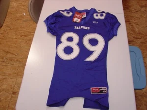 NWT Rawlings Men's Air Force Falcons #89 Football Jersey Sz. M BLUE AUTHENTIC - Picture 1 of 5
