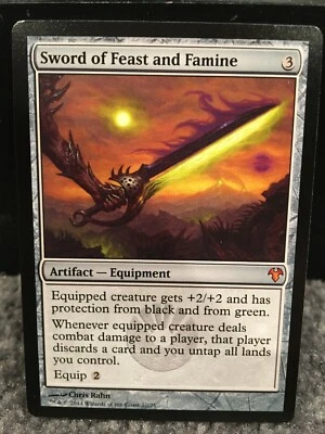 MTG: Sword of Feast and Famine - Near Mint English - Modern Event Deck Mythic - Image 1 of 2