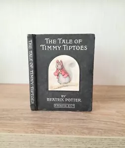 1ST ED' BEATRIX POTTER, THE TALE OF TOMMY TIPTOES, 1911 TO TITLE PAGE - Picture 1 of 24