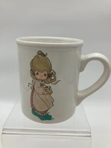 Vintage Precious Moments Birthday Mug "May Your Birthday Be a Blessing" ENESCO - Picture 1 of 3