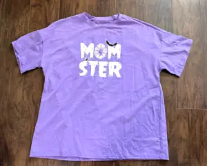 T-shirt donna Halloween mamma viola viola taglia XL/XG - Foto 1 di 4
