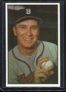 1953 Bowman Color Baseball # 37 Jim Wilson (NM+) Near Mint Plus - Picture 1 of 2