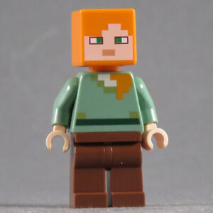 LEGO® MINECRAFT™ Figur Alex aus Set 21170 Minifigures min017 NEU