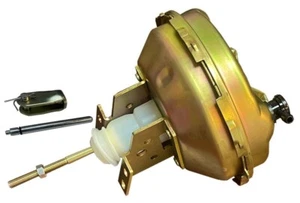 9" Single Power Brake Booster, Camaro, Chevelle, Nova with OE style Brackets - Picture 1 of 4
