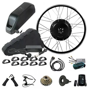 1500W Rear Motor EBike Electric Bike Conversion Kit for 26" 27.5" 29" 700 Wheel - Picture 1 of 65