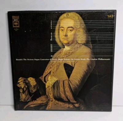 Handel: The Sixteen Organ Concertos, Vol 1 (Nos 1-9) (D3S 777) 3 Record Set - Image 1 of 4