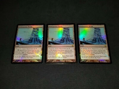 MTG 1x Darksteel rare land LP German FOIL Blinkmoth Nexus ships w/ tracking - Image 1 of 2