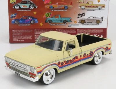 MODELLINO FURGONE STATICO FORD F150 PICK-UP 1979 I LOVE THE 70'S SCALA 1/24 - Immagine 1 di 4