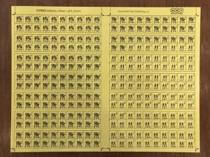 Piezas de juego de mesa, hoja de contador 1, Yanks, 2a edición: módulo ASL 3a, MMP, 2016 - Imagen 1 de 2