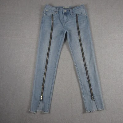 Jeans 7 For All Mankind Jóvenes Niñas 14 Lujos De Colección El Tobillo Ajustados Cremallera Frontal Foto 1 de 4