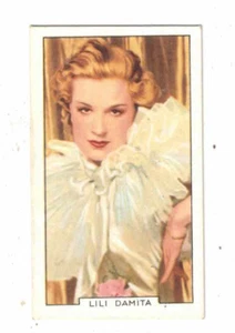 Gallaher Cigarette Card - Portraits of Famous Stars 1935 No. 42 - Lili' Damita - Bild 1 von 2