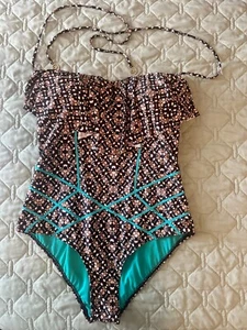 Bond Eye Swim Australia One piece Swimsuit Nip Tuck Slimming Size 8  Padded Bra - Picture 1 of 10