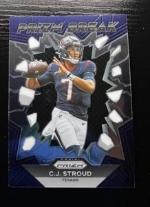 2023 Panini Prizm CJ Stroud Prizm Break Rookie RC #PB-6 Houston Texans - Picture 1 of 2