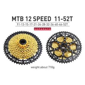 VG Sports MTB Bicycle Cassette 9/10/11/12 Speed Mountain Bike Velocidade Cassett - Picture 1 of 28