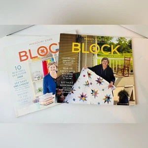 Set of 2 Missouri Star Quilt BLOCK Magazines br Idea Book 2020 - Picture 1 of 4