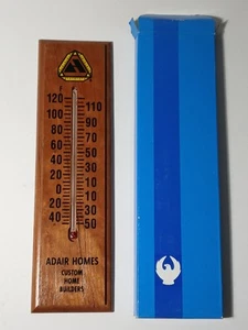 Works New In Box Vintage Adair Homes Advertising Sign Thermometer Tucson Arizona - Picture 1 of 21