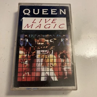 Queen - Live Magic Cassette Tape Album - Transparent Shell (Incs Many Hits) - Image 1 of 3