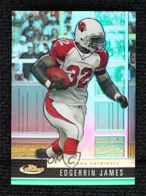 2008 Topps Finest Green Refractor/X-Fractor 103/299 Edgerrin James #34 HOF - Image 1 of 3