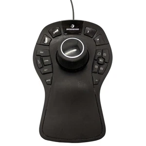 3DCONNEXION 3DX-600043 Spacemouse Pro Wired USB Mouse For Drawing 3D Cad - Picture 1 of 3