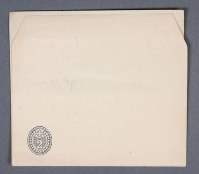 Envoltura de papelería MayfairStamps Suiza 2 marrón último lado aau_59491 Foto 1 de 2