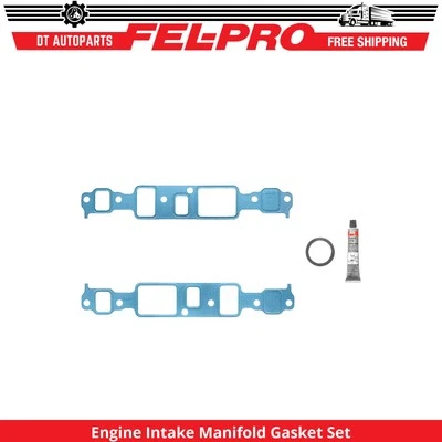 Juego de juntas de colector de admisión de motor V6 Fel-Pro inferior para GMC P3500 1990-1992 Foto 1 de 2