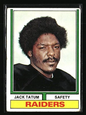Jack Tatum 1974 Topps #14 FOOTBALL Card - Image 1 of 2
