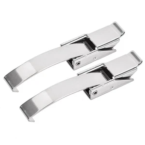 3.92" 304 Stainless Steel Draw Toggle Latch with Spring-steel Hook 2Pcs - Picture 1 of 4
