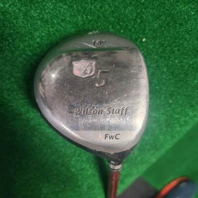 Wilson Staff FWC 5 Madera 18° Rígida Flex Grafito Eje Derecha 42" Foto 1 de 4