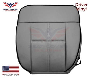 Cubierta de asiento inferior izquierda de cuero gris para Lincoln Mark LT Dove 2006-2008 Foto 1 de 4