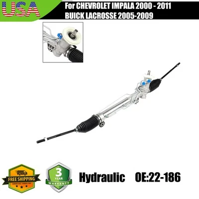 Power Steering Rack & Pinion For Chevrolet Impala Monte Carlo Pontiac Grand Prix - Image 1 of 4
