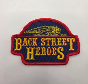 UK Back Street Heroes Motorcycle Magazine Patch - Picture 1 of 2
