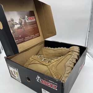 Rocky S2V Steel Toe Tactical Military Boot for Men FQ0006104 Durable Boots 12W - Picture 1 of 15