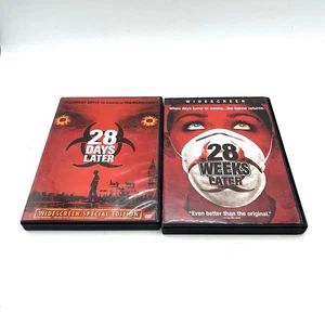 28 Days & 28 Weeks Later Widescreen DVD Lot Bundle Double Feature - Foto 1 di 7