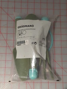 Brand New IKEA GRASMARO 3-Piece Gardening Tool Set Green - Picture 1 of 2