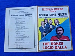 SPARTITO ROKES BISOGNA SAPER PERDERE - 1967 - Foto 1 di 1