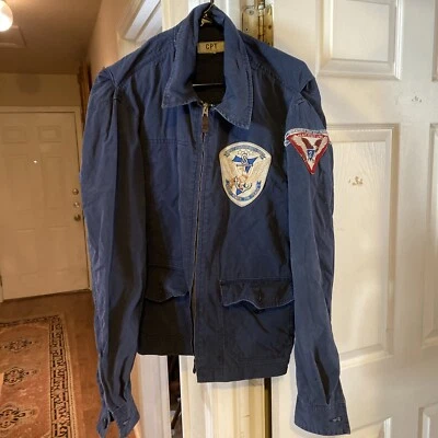 Jaqueta de trabalho COCKPIT EUA Summer Deck tamanho G azul - Imagem 1 de 4