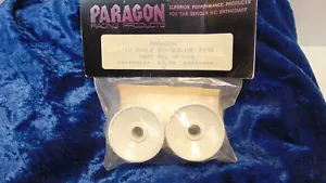 Ruote centrali anteriori vintage Paragon Racing #WF014 BIANCHE scala 1/12 nuove con scatola - Foto 1 di 1