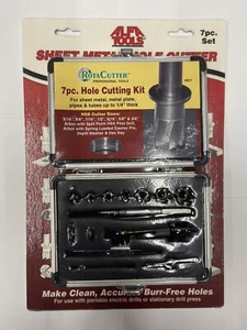 Alfa Tool Sheet Metal Hole Cutter (MRC-7)- RotaCutter 7 Piece Hole Cutting Kit - Picture 1 of 2