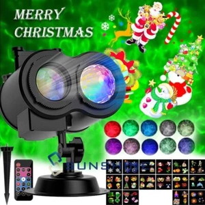 Impermeable Laser Luces Proyector Para Exteriores Con Control Remoto de Navidad  - Picture 1 of 61