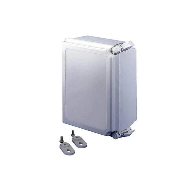 Hoffman A12106CHQRFG NEMA 4x Enclosure Solid Cover with Quick Release - Gray