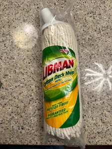 Libman [90] Cotton Deck Mop Head Refill --1 PK NEW!!! - Picture 1 of 1