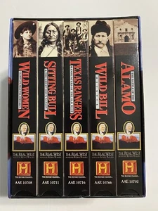 THE BEST OF THE REAL WEST HOSTED BY KENNY ROGERS (VHS,1993 and 1994) Open Seal - Picture 1 of 3