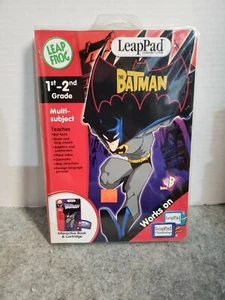 LeapFrog LeapPad The Batman Interactive Book & Cartridge 1st-2nd Grade **NEW** - Picture 1 of 1