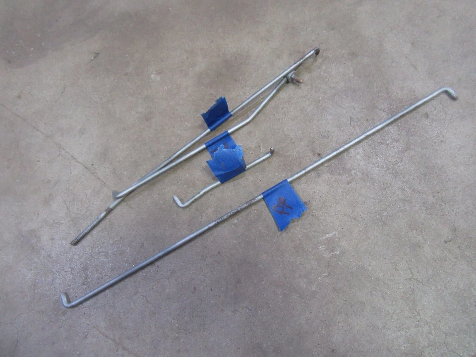 1965 Mercury Monterey 4 portas sedã trava interna trava de porta hastes de ligação peças PF - Imagem 1 de 1