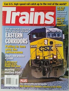 Trains Magazine February 2008 Bagged and Boarded - Picture 1 of 2